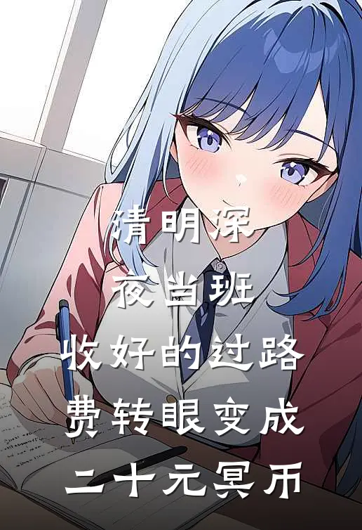 清明深夜当班，收好的过路费转眼变成二十元冥币