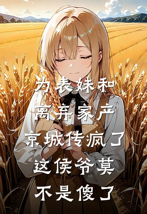 为表妹和离弃家产，京城传疯了，这侯爷莫不是傻了