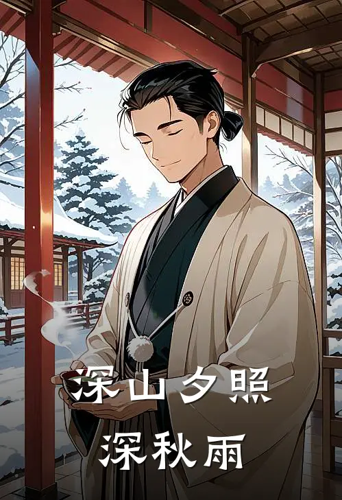 深山夕照深秋雨