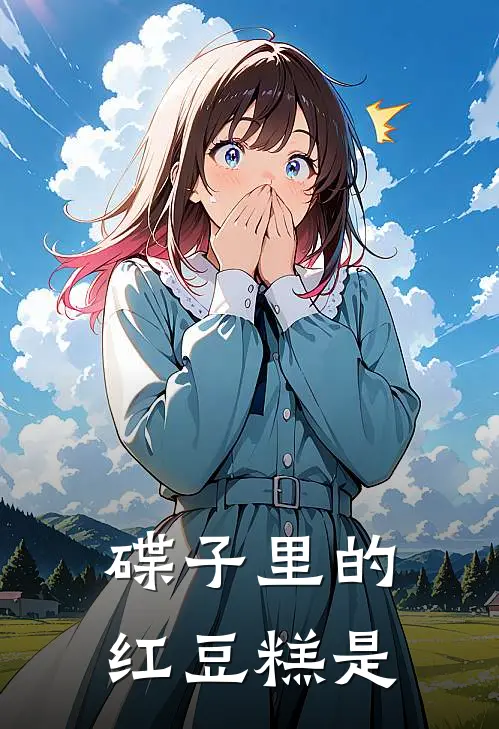 碟子里的红豆糕是