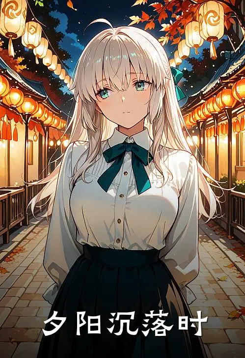 夕阳沉落时