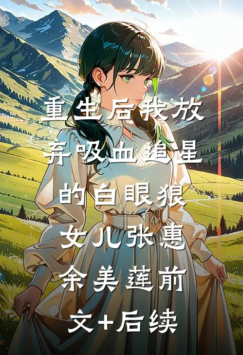 重生后我放弃吸血追星的白眼狼女儿张惠余美莲前文+后续