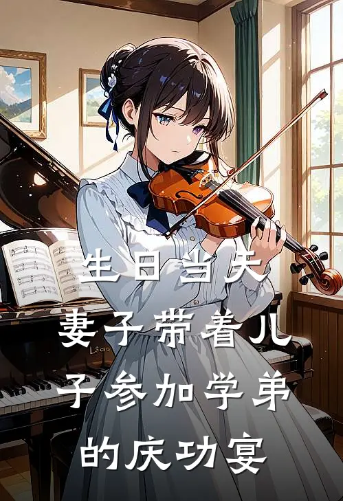 生日当天,妻子带着儿子参加学弟的庆功宴的说说