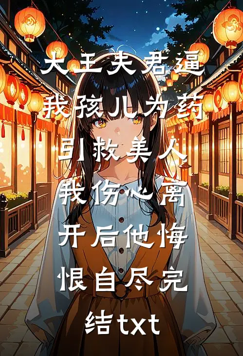 大王夫君逼我孩儿为药引救美人，我伤心离开后他悔恨自尽完结txt