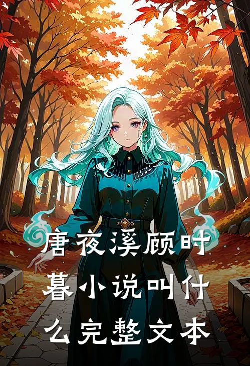 唐夜溪顾时暮小说叫什么完整文本