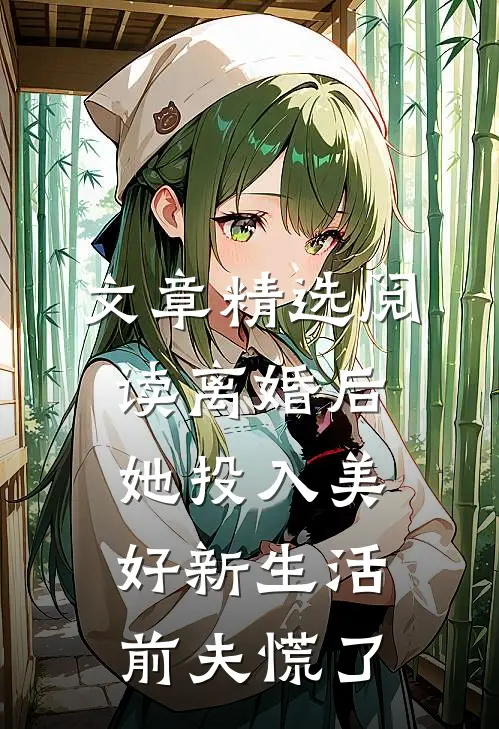 文章精选阅读离婚后她投入美好新生活，前夫慌了