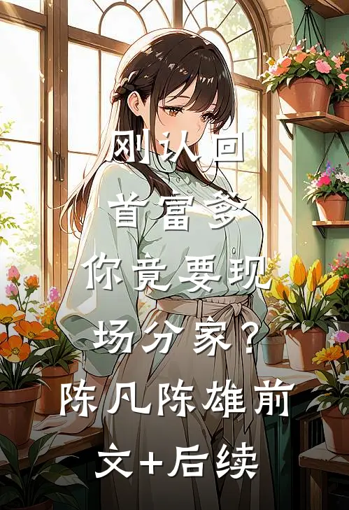 刚认回首富爹，你竟要现场分家？陈凡陈雄前文+后续