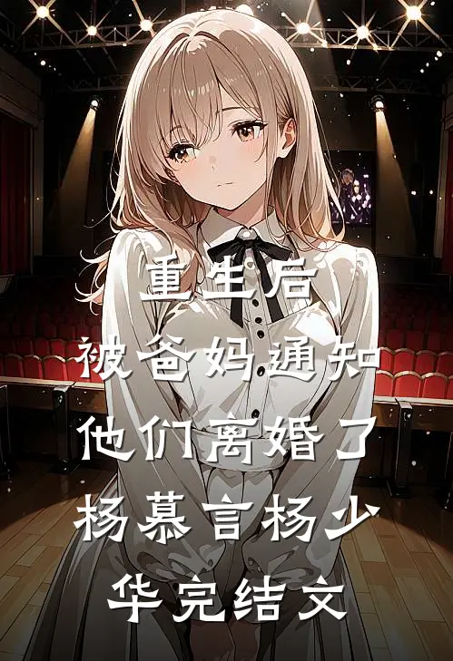 重生后，被爸妈通知他们离婚了杨慕言杨少华完结文
