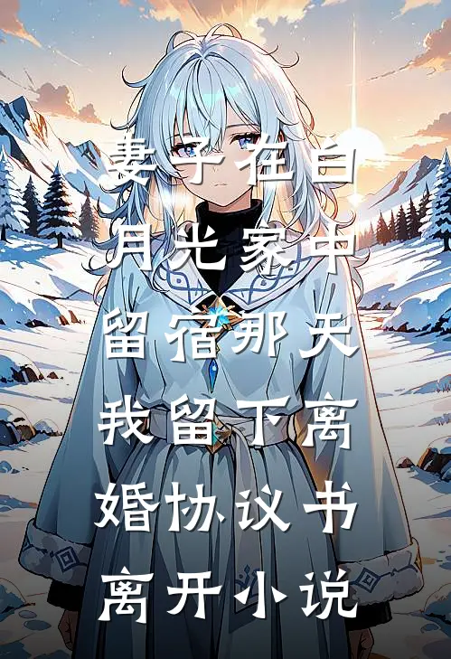妻子在白月光家中留宿那天，我留下离婚协议书离开小说