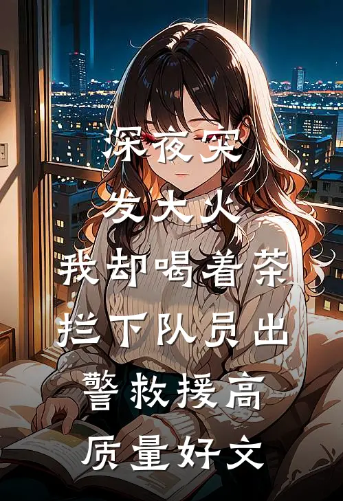 深夜突发大火，我却喝着茶拦下队员出警救援高质量好文