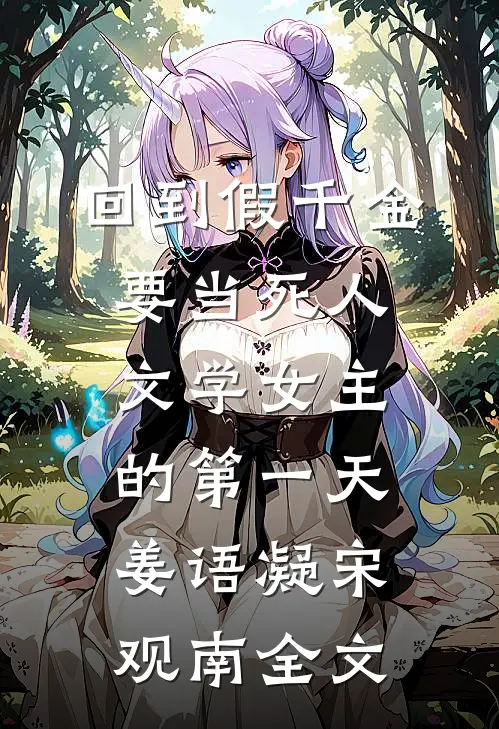 回到假千金要当死人文学女主的第一天姜语凝宋观南全文