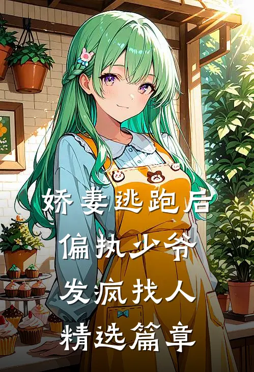 娇妻逃跑后,偏执少爷发疯找人精选篇章免费阅读